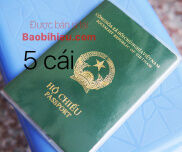 COMBO 5 vỏ bao hộ chiếu passport dẻo trong có khe đựng vé máy bay và các