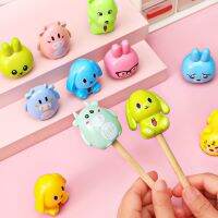 10 Pcs Mini Cute Cartoon Pencil Sharpener School Supplies Stationery Items Student Prize for Kids Creative Pen Cutter Tool