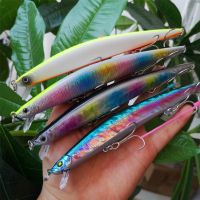 SWOLFY 175mm 30g Floating tide slim Minnow Wobbler sea bass stickbait leurre ocean beach fish