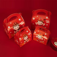 Year-Old Red Eggs Gift Box Birthday Gift Bag Hundred Days Banquet One-Month Feast Return Candy Birthday Gift Gift Box