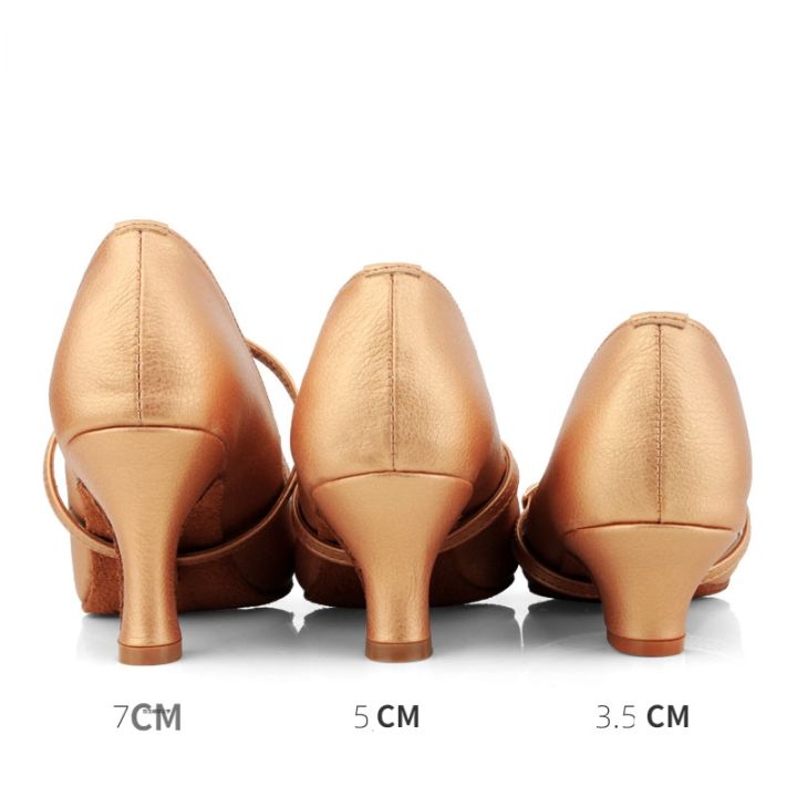 xihaha-รองเท้าส้นสูงผู้หญิงหญิงสาวรองเท้าเต้นรำ-ส้นสูงสไตล์โมเดิร์นห้องบอลรูมละตินสำหรับเต้นรำมาตรฐาน3-5-5-7ซม