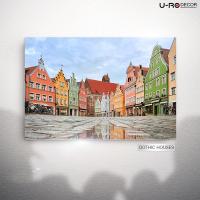 U-RO DECOR รุ่น GOTHIC HOUSES ขนาด 60 x 90 ซม.