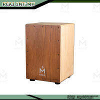 Magie Cajon Drum รุ่น PCAJ 1NT กลองคาฮอง กลองไม้ธรรมชาติ กลองปรับเสียงได้ มากี เครื่องดนตรี เครื่องเคาะจังหวะ กลองพกพา อคูสติก