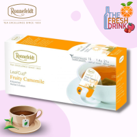 Ronnefeldt LeafCup Fruity Camomile โรเนอเฟลท์ ชา ลีฟ คัพ ฟรุตตี้ คาโมไมล์ 15x1.4g