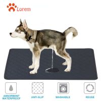 Washable Dog Pee Pad Blanket Waterproof Reusable Dog Diapers Washable Puppy Training Pad Dog Bed Diaper Blanket DOG Accessories