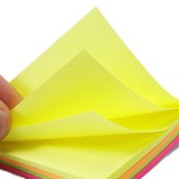100 แผ่น Sticky Notes Memo Pads School Memo Paper สติกเกอร์กระดาษ Notebook Sticki กระดาษ Memo Sheet Memo Note Pad Sticky Bookmarks-kxodc9393