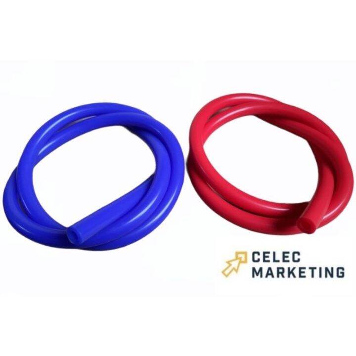 Silicone Vacuum Hose 4mm 6mm 8mm 10mm 12mm Blue Red 1 Meter Thick Wall