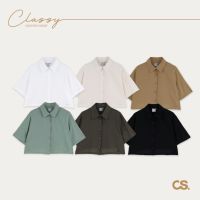 frieda URTHE CLASSY - เสื้อเชิ้ต ทรงครอป รุ่น CROPPED SHIRT