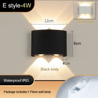 Led Wall Light IP65 4W 6W 8W 10W 12W Waterproof Outdoor indoor Led Wall Lamp modern Aluminum AC90~260V Porch Light
