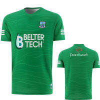 2022 Fermanagh GAA 3 stripe hurling เสื้อบ้านไอร์แลนด์เสื้อ S-5XL