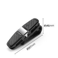 ：{“： 4 Color Auto Sun Visor Glasses Fastener Clip Holder For Sunglasses Eyeglasses Ticket Card Universal Multi-Ftion Car Interior