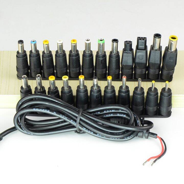 23 In Universal AC DC Power Adapter Plug Charger Tips สำหรับ PC