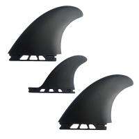 1 Set Surf Fins Surfboard Fins MR Twin Fins for Single Tab Surf Boards Shortboard