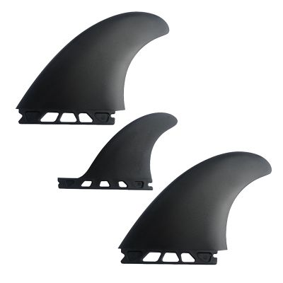 1 Set Surfboard Fins Surfboard Fibreglass Fin MR Twin Fins for Single Tab Surf Boards Shortboard