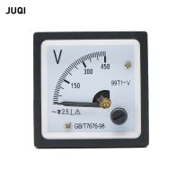 99T1-V Pointer type AC voltmeter  50V 100V 150V 250V 300V 450V 500V  Range Analog Voltmeter Gauge Panel 48x48mm Electrical Trade Tools  Testers