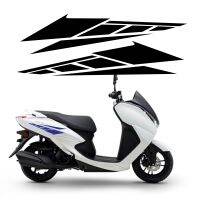 1Pair PVC Reflective Motorcycle Accessories MOTO Stickers amp; Decals for Scooter Tail Box Decoration