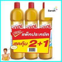 น้ำยาทำความสะอาดห้องน้ำ VIXOL 900ml แพ็ค3 ทองLIQUID CLEANING BATHROOM VIXOL 900ml 3 PCS GOLD **พลาดไม่ได้แล้วจ้ะแม่**