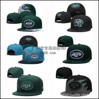 ┋ Jets football hat men and women retro embroidery baseball cap Korean version peaked cap American football cap wholesale