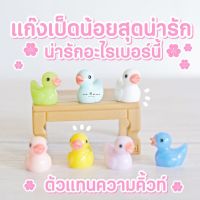 Little Duck Model เป็ดน้อยหลากสี ตุ๊กตาเรซิ่นตกแต่งกระถางต้นไม้