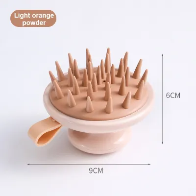 Multifunctional Shampoo Brush Silicone Head Body Scalp Massage Brush Comb Washing Shower Head Hair Mini Head Massage Wide Tooth