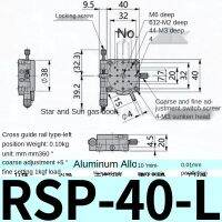 R แกนหมุนสไลด์ RSP60RS40/80/90คู่มือความแม่นยำปรับแต่งแพลตฟอร์มการเคลื่อนที่เพื่อปรับมุมแผ่นดัชนี