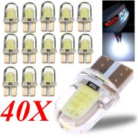 W5W T10 194 COB 4SMD Led Parking Bulb Wedge Clearance Lamp Silica License Bulbs