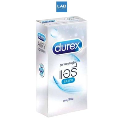 *[ซื้อ 1 แถม 1]Durex Airy - ดูเร็กซ์ แอรี่ 1 กล่อง บรรจุ 10 ชิ้น (52 มม.)
