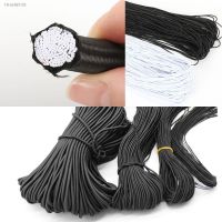 ♟ New 1.0-5.0mm High-Quality Black And White Elastic Rubber Round Elastic Band For Jewelry Making Sewing Clothing DIY Accessories