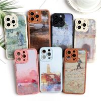 Case On For Samsung Galaxy S22 S21 S20 FE Lite Ultra Fan Edition S20FE Oil Paintings Art Aesthetic Seaside Fundas Cover Bumper Drawing Painting Suppli