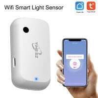 YIHESZ Tuya Wifi Light Sensor Smart Illuminance Sensor เครื่องตรวจจับความสว่าง Linkage Control Sensor Smart Home Work For Smart Life