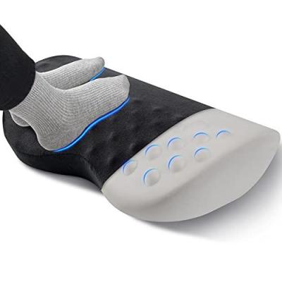 ♘✥♗ BEAUTRIP Foot Rest for Under Desk at Work High Resilience Ergonomic Foam Footrest Pillow with Massage Texture Leg Rest Stool