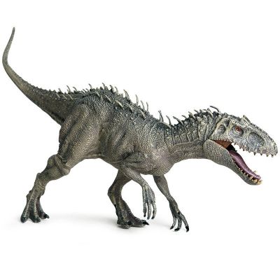 Dinosaur toy oppressive dragon t-rex tyrannosaurus simulation animal model of Jurassic in same hands do children Ottoman