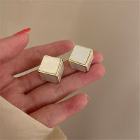 Simple Earrings Studs Jewelry Gift Simple Square Cubic Earrings Women Earrings Party Earrings