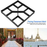 【ลดล้างสต๊อก】Paving Pavement Concrete Mould Stepping Stone Mold Garden Lawn Path Paver Walk