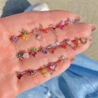 Fruit Studs Earrings Women