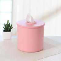 Tissue Box Practical Round Exquisite Roll Paper Case For Home Tissue Holders