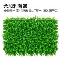 40X60cm Artificial Green Grass Carpet DIY Plants Wall Accessories Eucalyptus Lawn Home Garden Door Decoration Fake Plants
