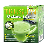 Truslen matcha latte ทรูสเลน มัทฉะ ลาเต้ 160กรัม (16กรัมx10ซอง)