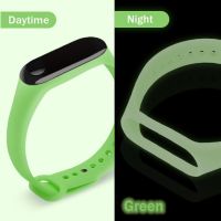 【■】 ZOROOM Luminous Mi Band 3 4สายรัดข้อมืออุปกรณ์เสริม Night สำหรับ Smartband Xiomi Xaiomi Xiami Xaomi Xaiomy