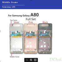 กรอบสำรองดั้งเดิมสำหรับ A80 Samsung Galaxy A805F กรอบกลางและส่วนอะไหล่กรอบด้านบน