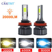 2 Chiếc Bóng Đèn Led H1 H3 H4 H7 Bóng Đèn Pha Led H8 H11 HB3 9005 HB4 9006