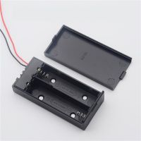1Pcs 7.4V 18650 DIY Battery Holder 2 Slot Storage Case Box With Wire Leads Cover On/Off Switch Battery Container