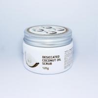 เจลสครับมะพร้าว สำหรับนวดผิวหน้าและผิวกาย(DESICCATED COCONUT OIL SCRUB) ตรา Tropicana oil หมดอายุ 02/24