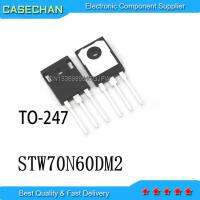 5PCS New and Original 70N60DM2 70N60 TO-247 66A 600V STW70N60DM2