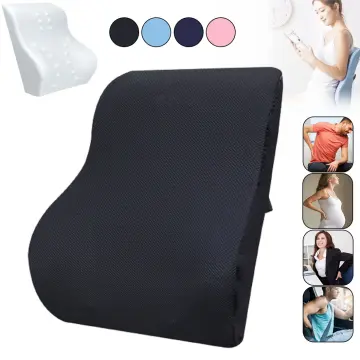 Auto Waist Support Memory Foam Washable Backrest Breathable Auto