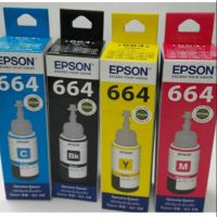 Epson Ink 664 ใช้สำหรับPrinter  Epson L Seriesแบบมีกล่อง 70ml