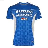 2023 NEW (สต็อกเพียงพอ) Ecstar T-SHIRT Suzuki Bike MotoGP Superbike T-shirt Moto GP NEW! Alloverคุณภาพสูง size:S-5XL