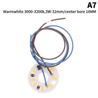 แผ่นปรับปรุงแสงจี้รูปวงกลม2W 3W 6W AC 220V ลูกปัดโคมไฟสีขาวนวลเย็นสำหรับหลอดไฟไม่มีโปรแกรมควบคุมที่จำเป็นชิป LED