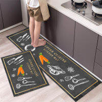 2021 New Hot Sale Kitchen Mat Living Room Anti-slip Antifouling Rugs Tableware Pattern Entrance Doormat Bathroom Door Floor Mats