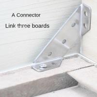 ✇ Connector Angle Fasten Connector Furniture Triangle Support Frame Stainless Steel Corner Bracket Universal Furniture Corner